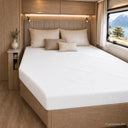 French Bed left Spannbetttuch