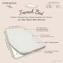 French Bed left Spannbetttuch
