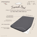 French Bed right Spannbetttuch